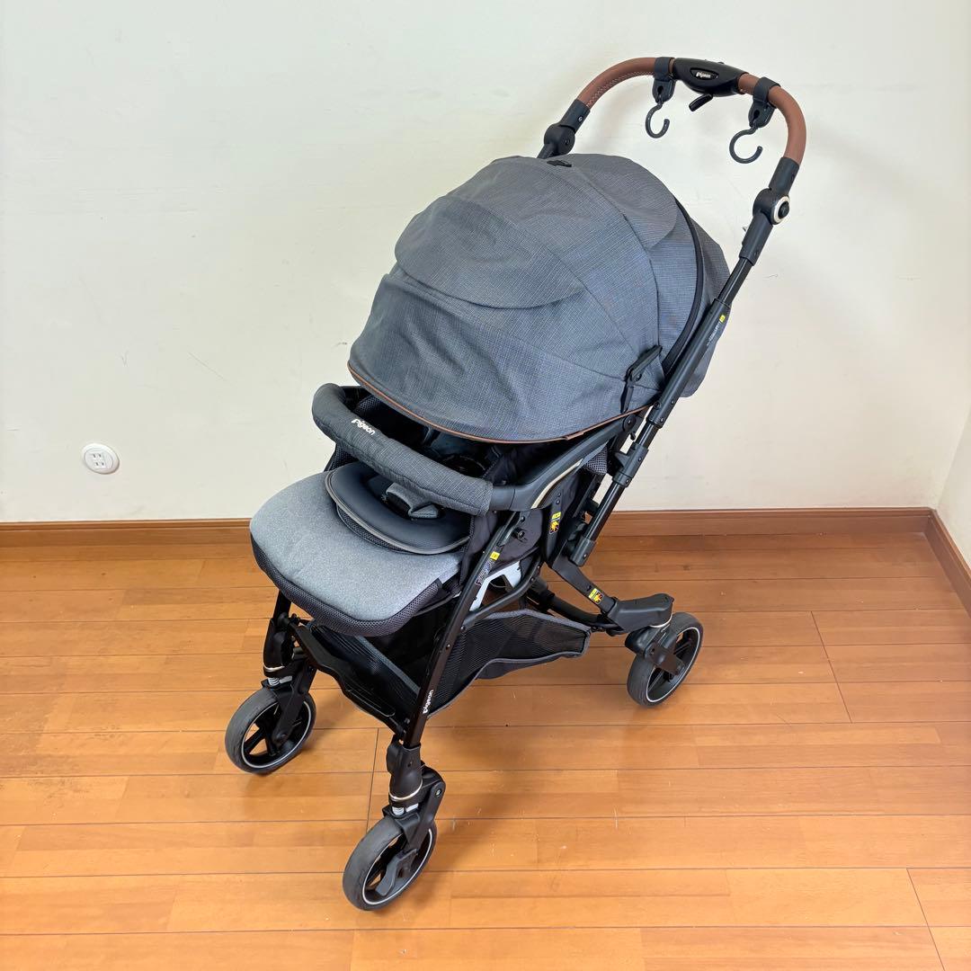 【美品・付属品完備】Pigeon ピジョン ベビーカー nautR ノートアール