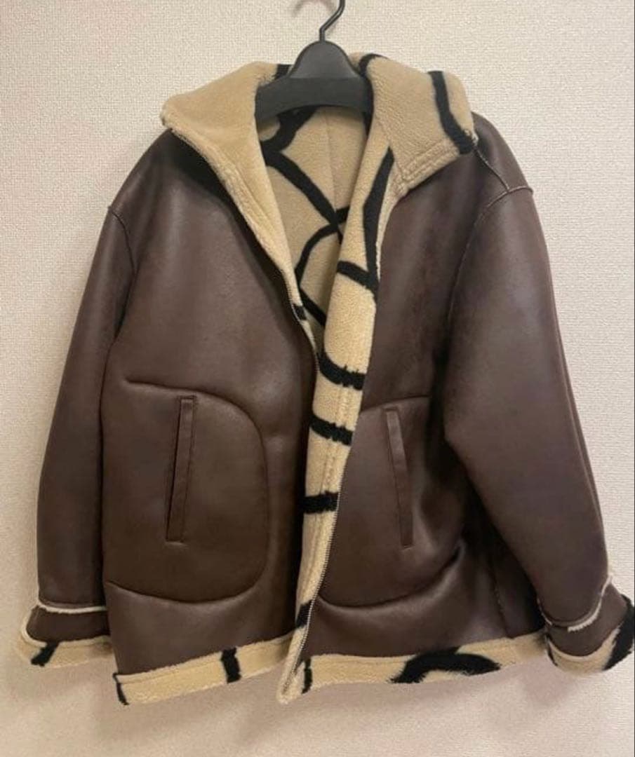 ジャケット・アウター AMERI 2WAY REVERSIBLE BOA JACKET