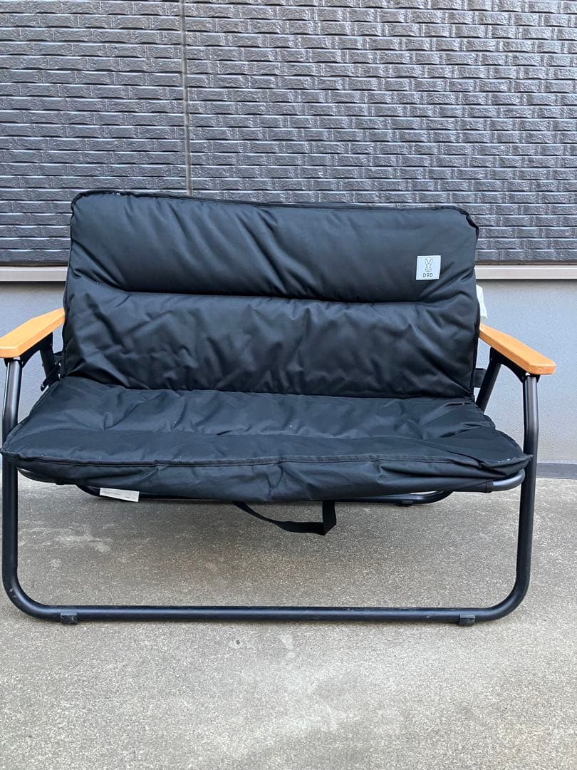 DOD グッドラックソファ 2人掛け 折りたたみチェア