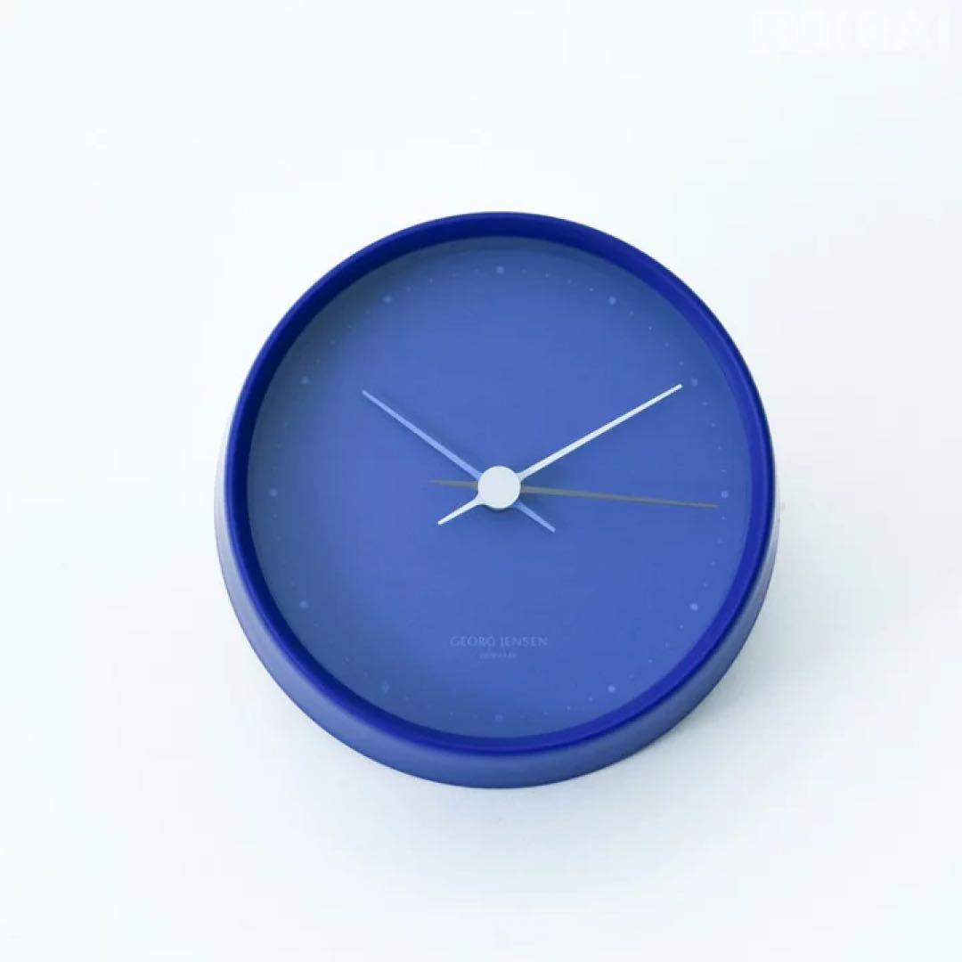 美品　ジョージジェンセン　時計　コッペル　10cm スタンド付き