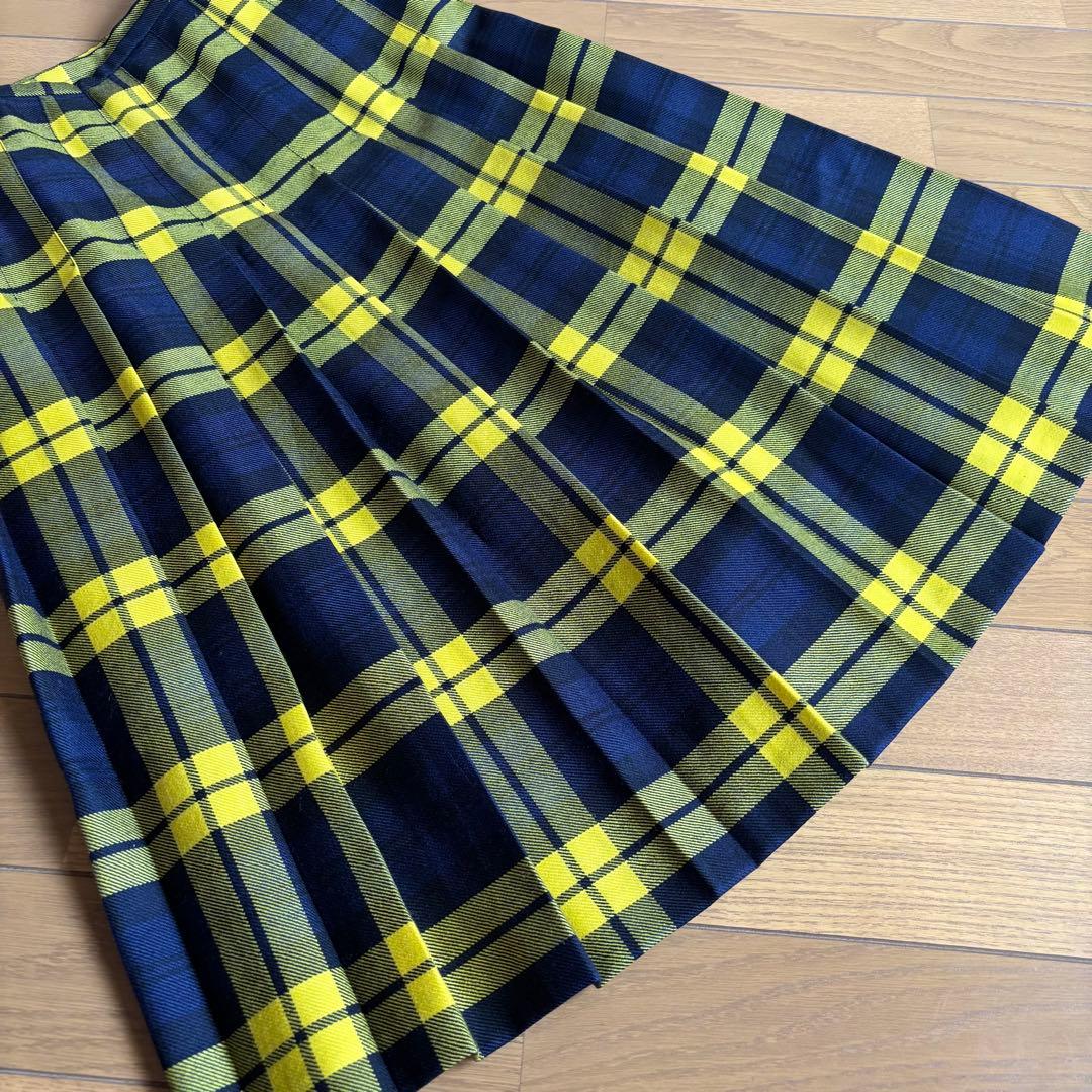 O'NEIL of DUBLIN ウーステッドウールキルトスカート　サイズGB8