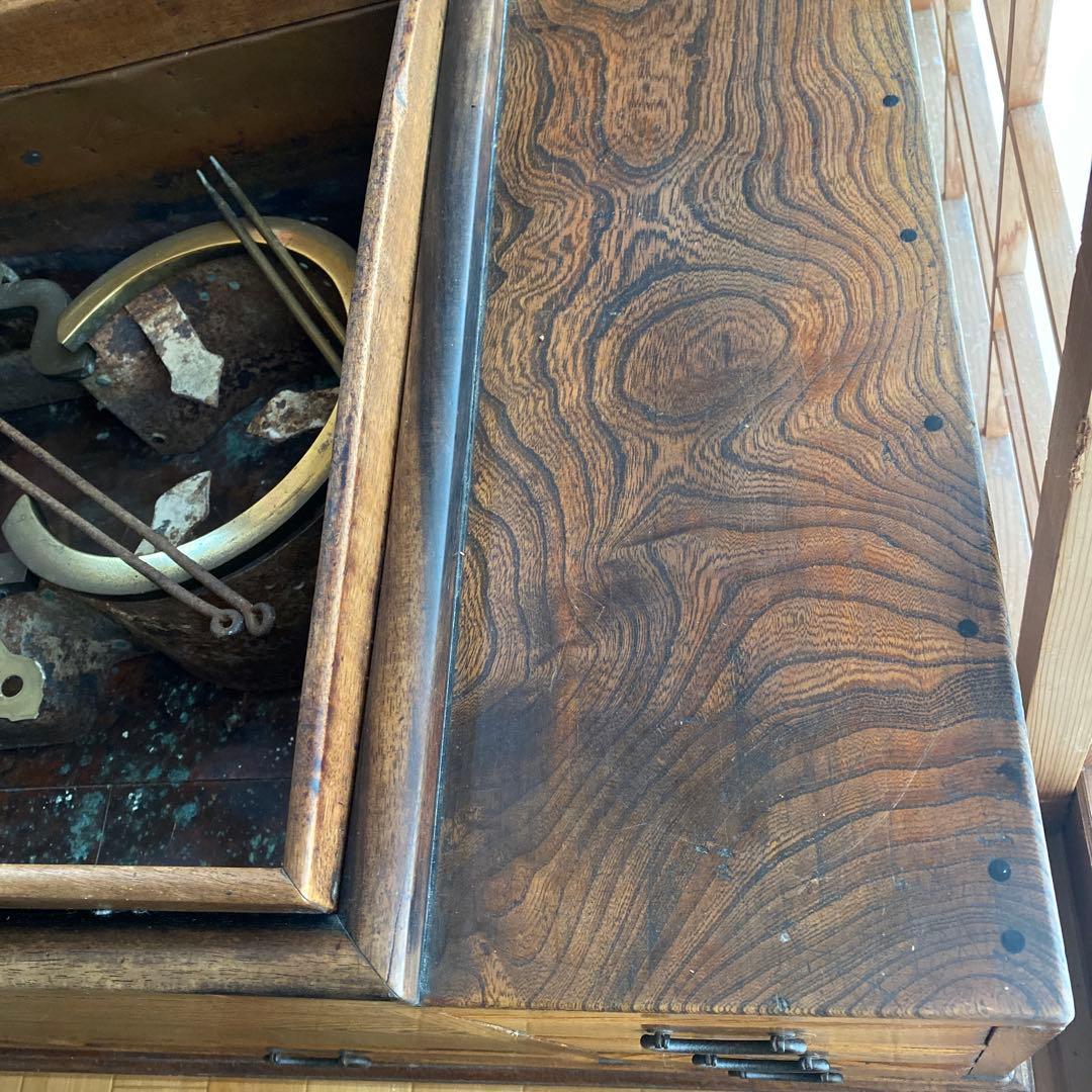 長火鉢　年代物　骨董品