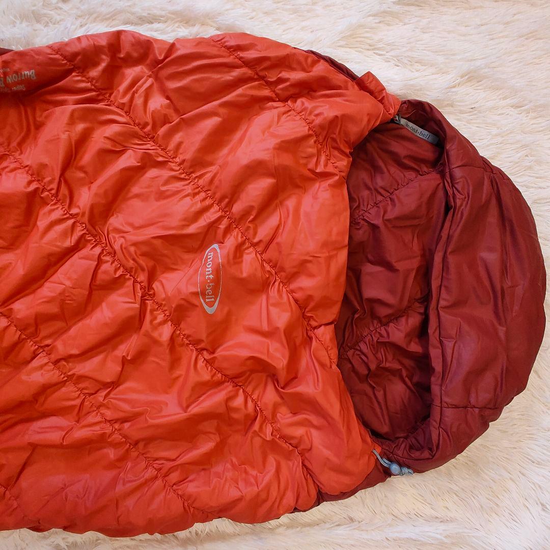 モンベル スーパースパイラル　バロウバック #3 寝袋 シュラフ0度〜-10度