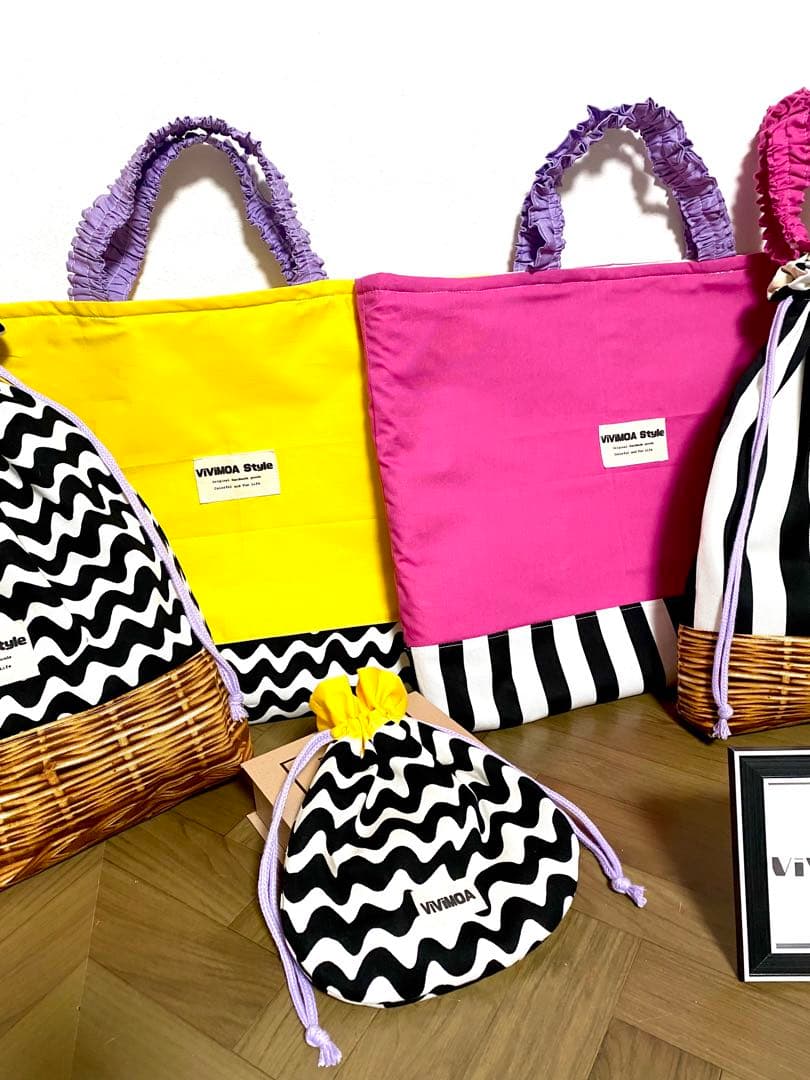 専用　オーダー商品　入園入学セット　バッグ　巾着袋　お弁当袋　7点