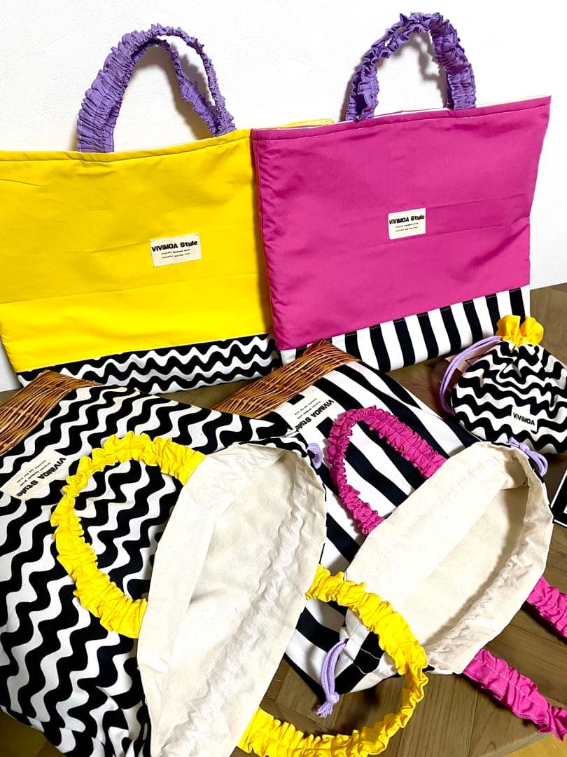 専用　オーダー商品　入園入学セット　バッグ　巾着袋　お弁当袋　7点