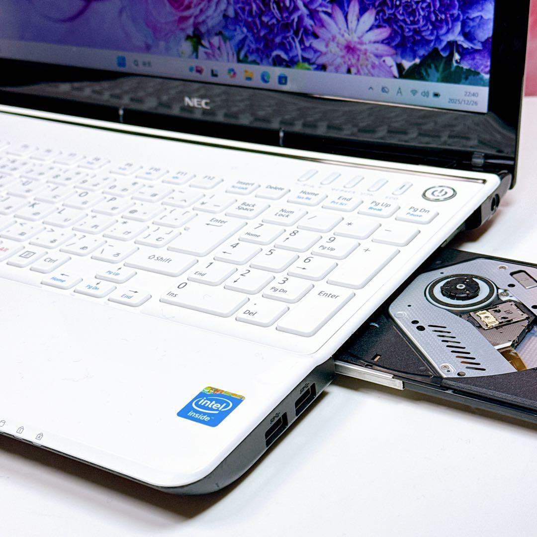 windows11✨新品快適SSD✨カメラ付ノートパソコン オフィス 薄型