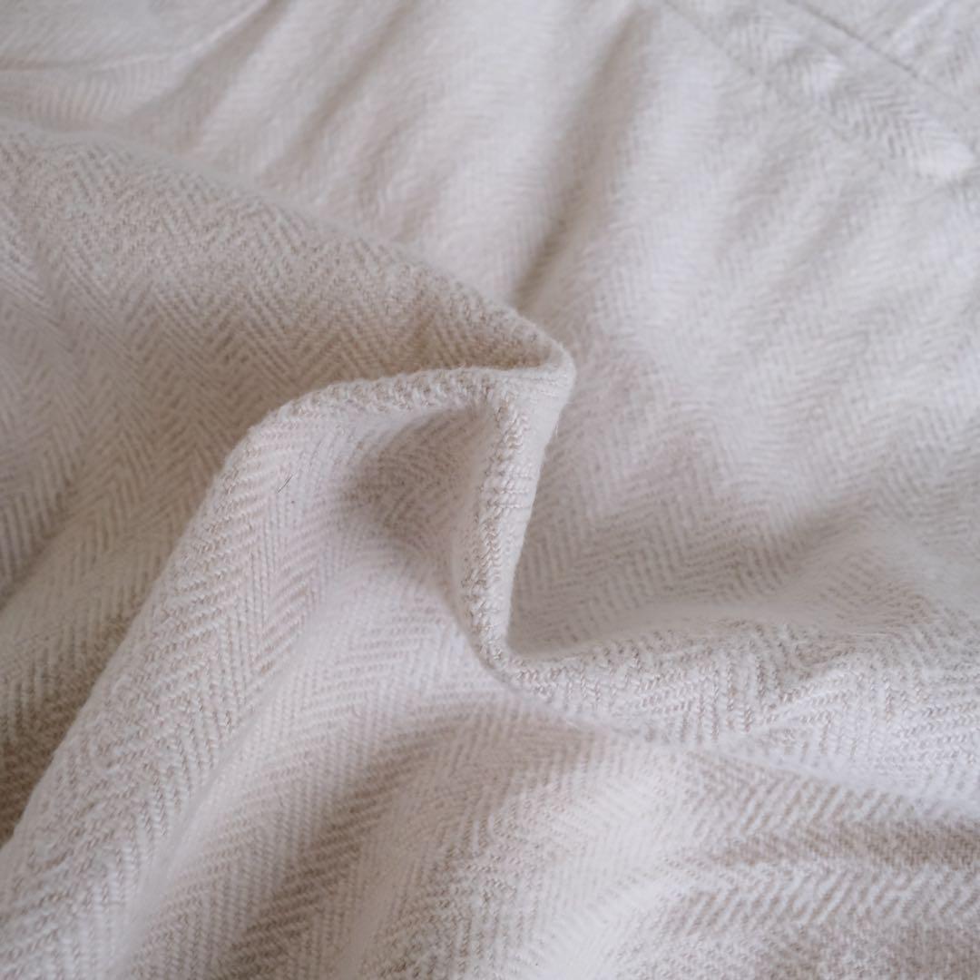 nest Robe CONFECT 日本製 コットンリネンパンツ オフホワイト