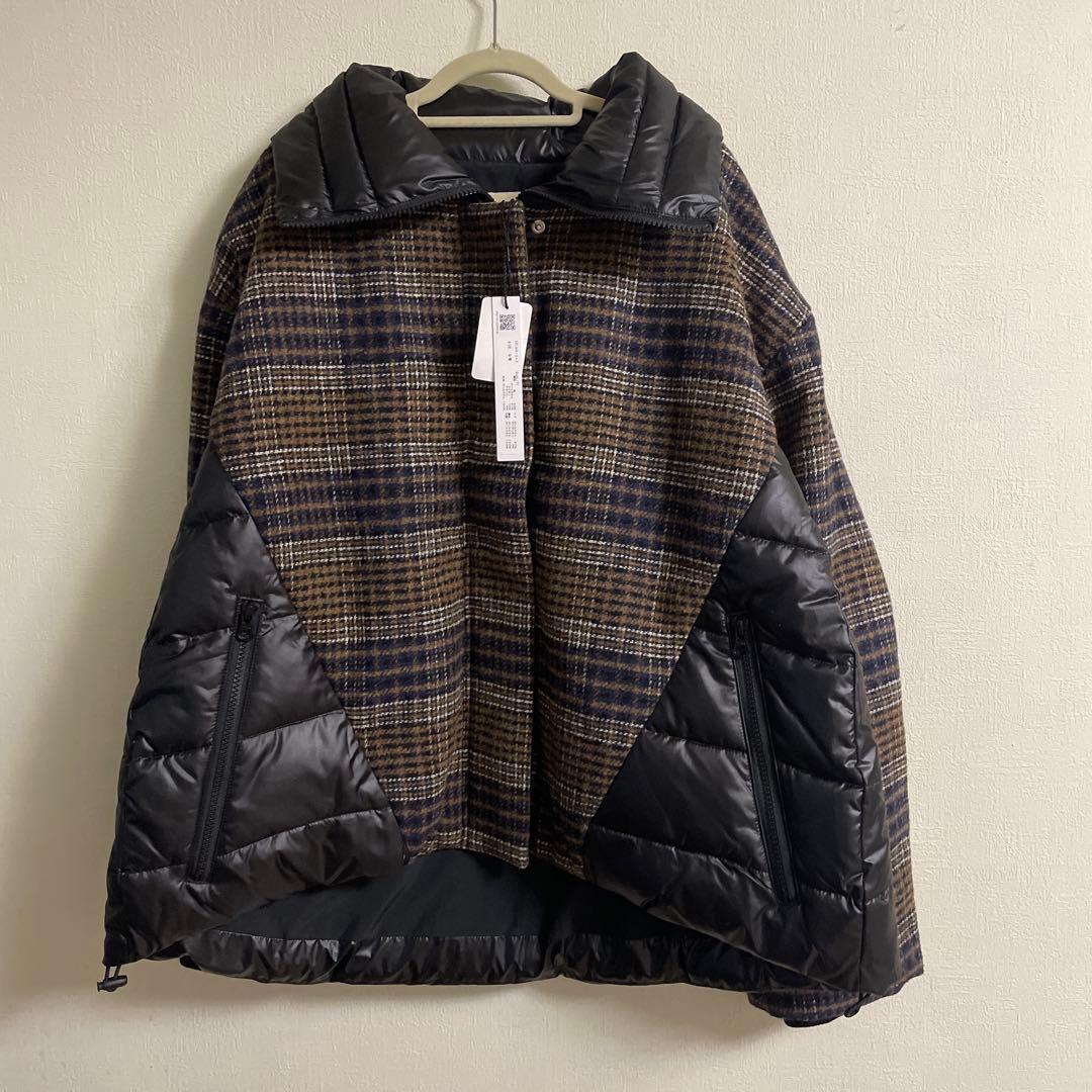 はるな！新品！RADIATE チェックダウンジャケット38000円ヤマダヤ