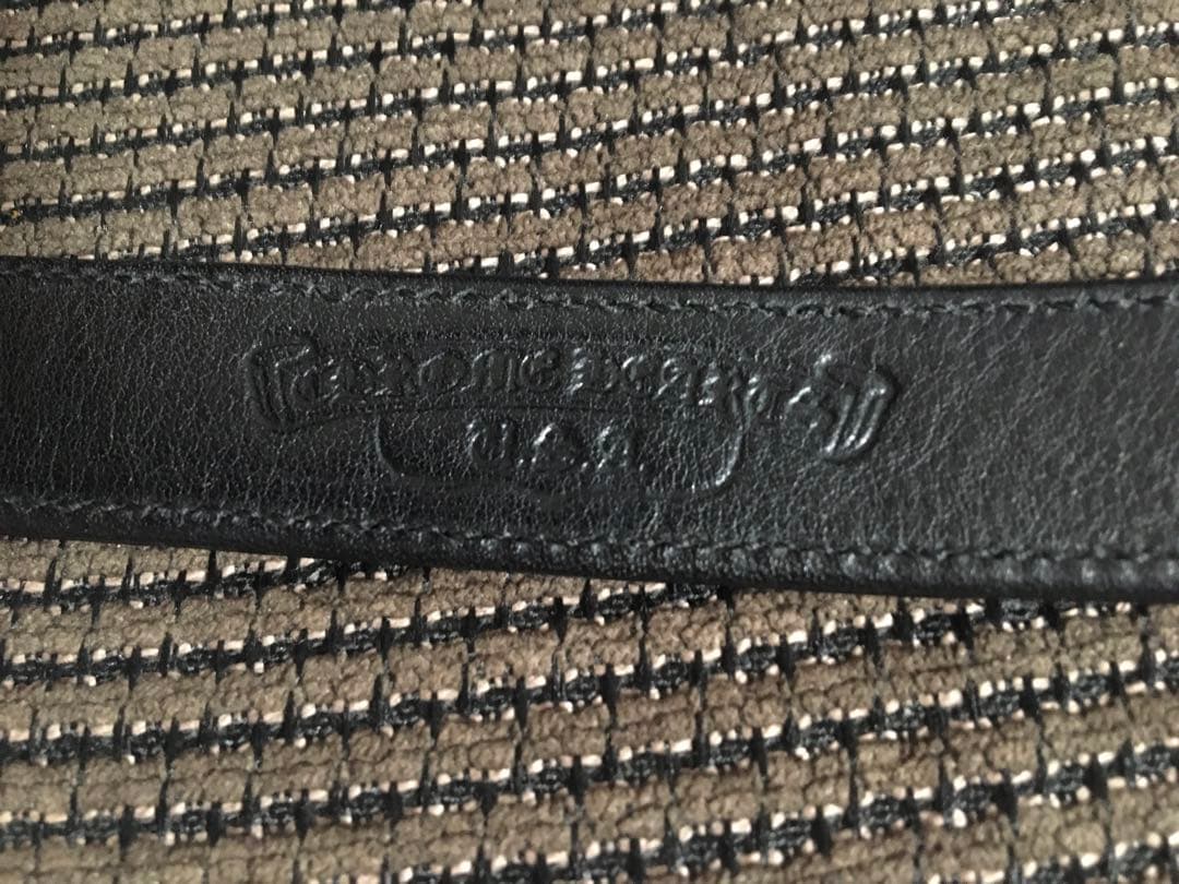 Chrome hearts クロムハーツ クロスボール レザー ブレスレット