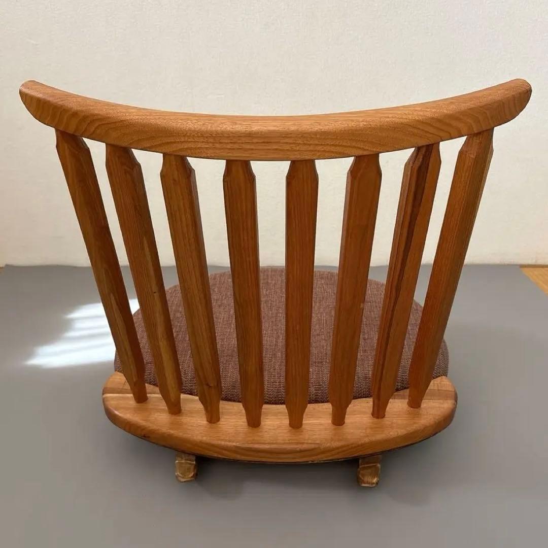【WOOD SKETCH】 揺良楽（ゆらーら）ゆらゆら 座椅子 ロッキングチェア