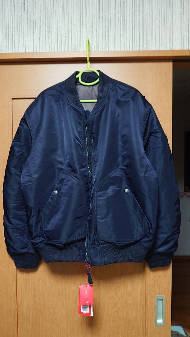 MA-1 フライトジャケット 黒 茶色