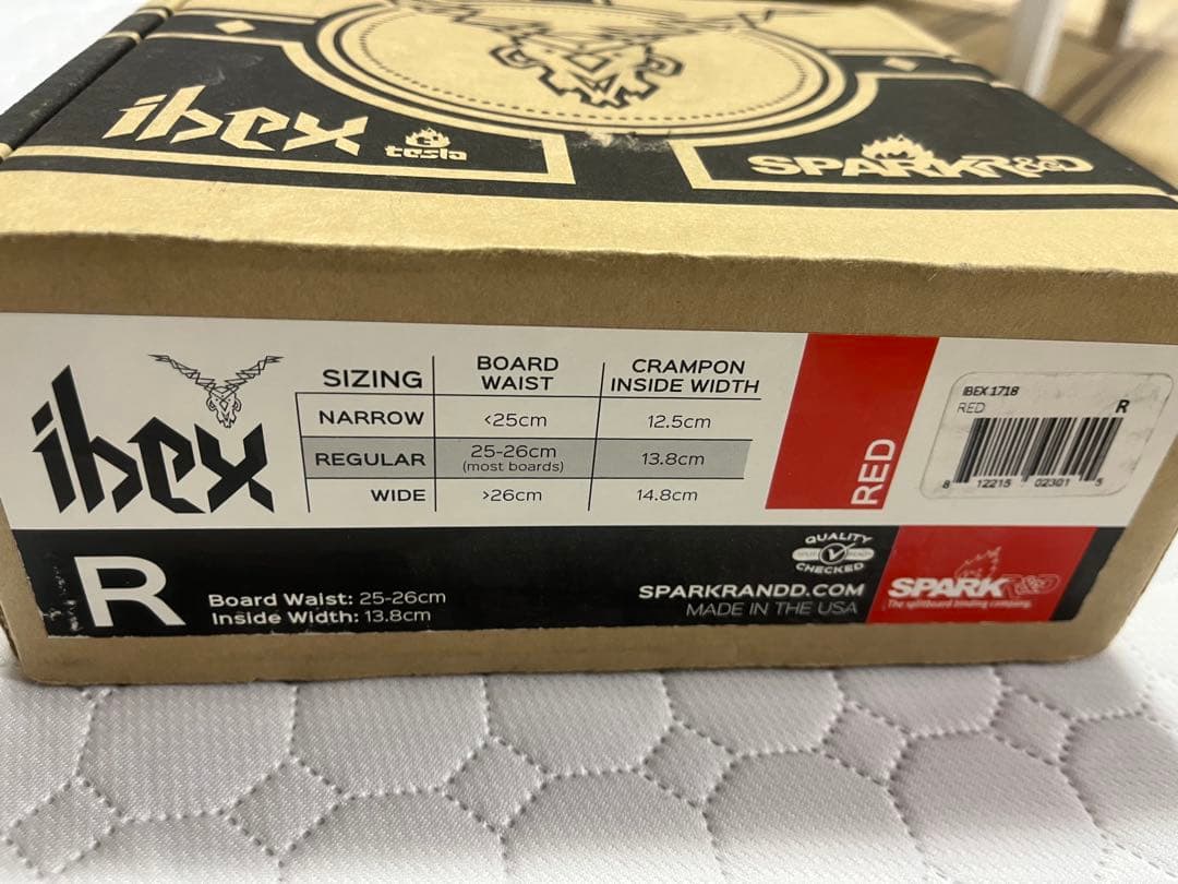 SPARK R&D IBEX CRAMPON スパーク クランポン スプリット