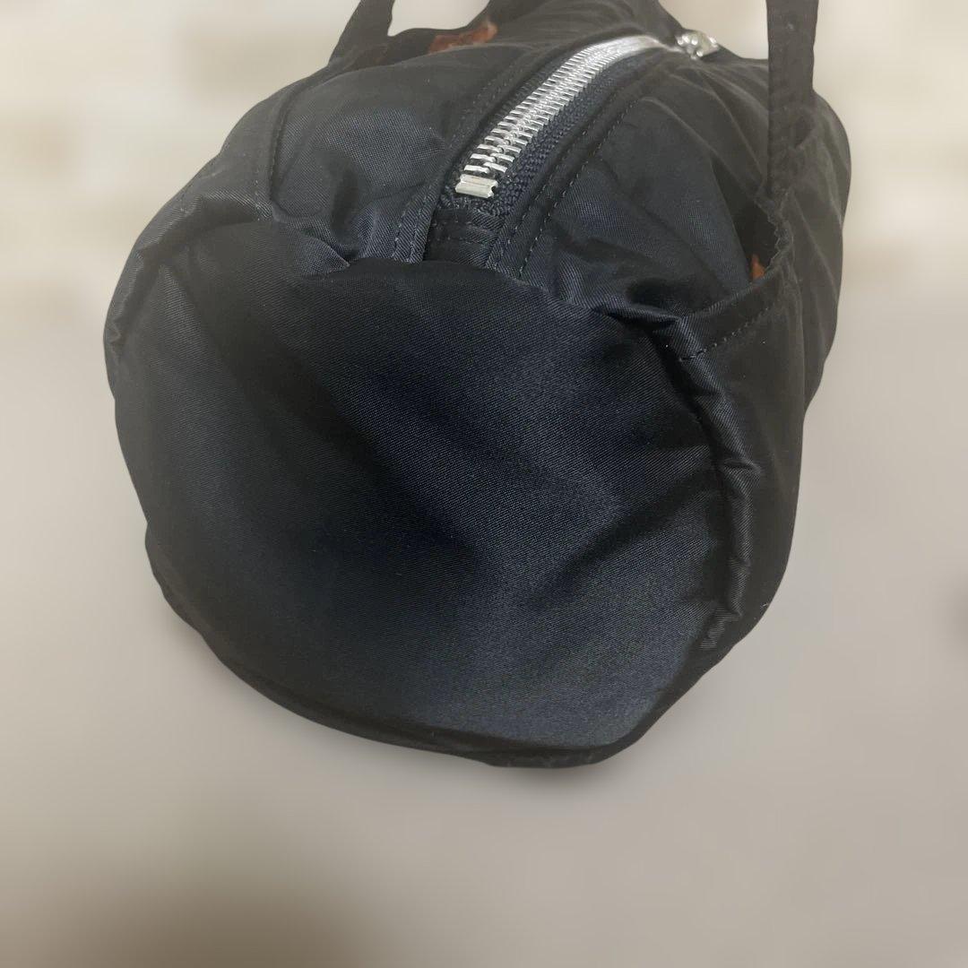 【美品】PORTER TANKER ダッフルバッグ ミニボストンバッグ 黒