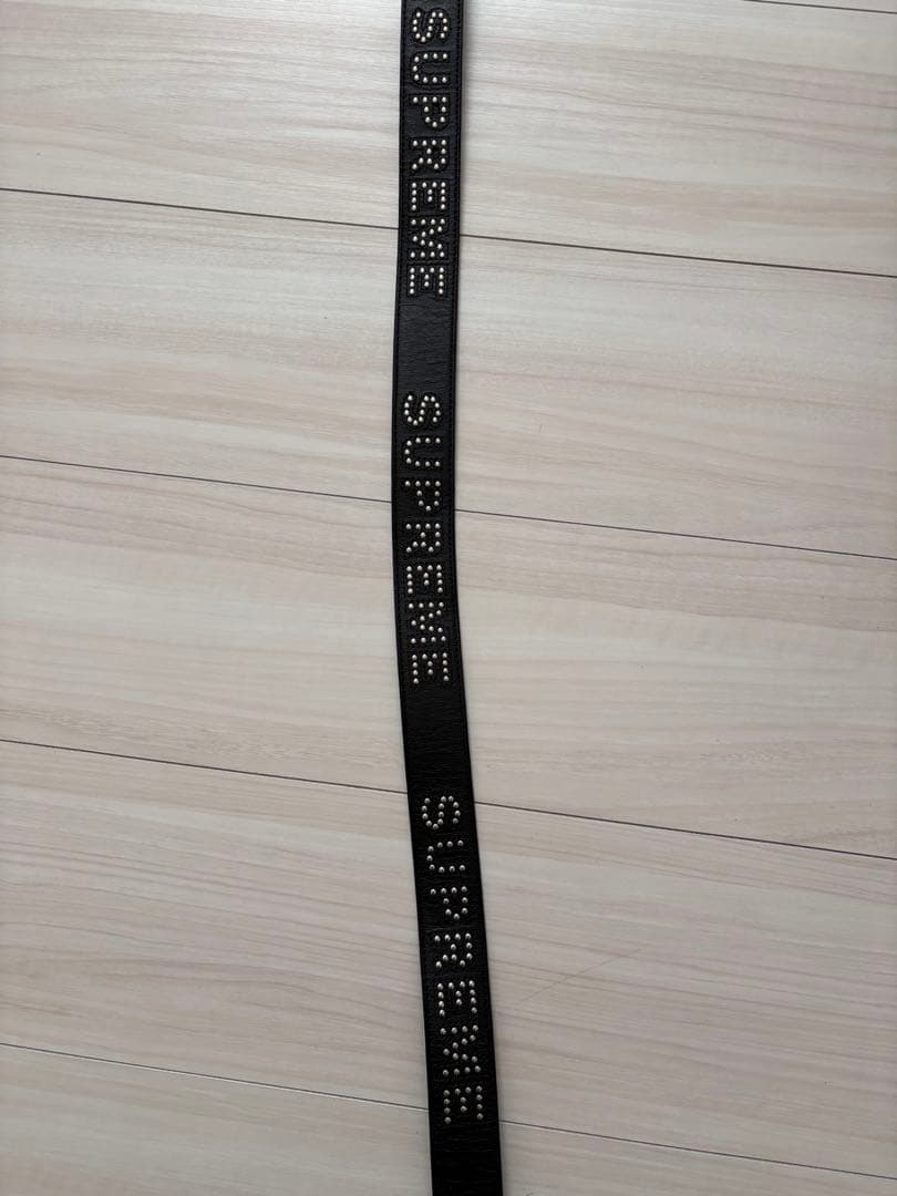 Supreme Studded Logo Belt スタッズ ロゴ ベルトS/M
