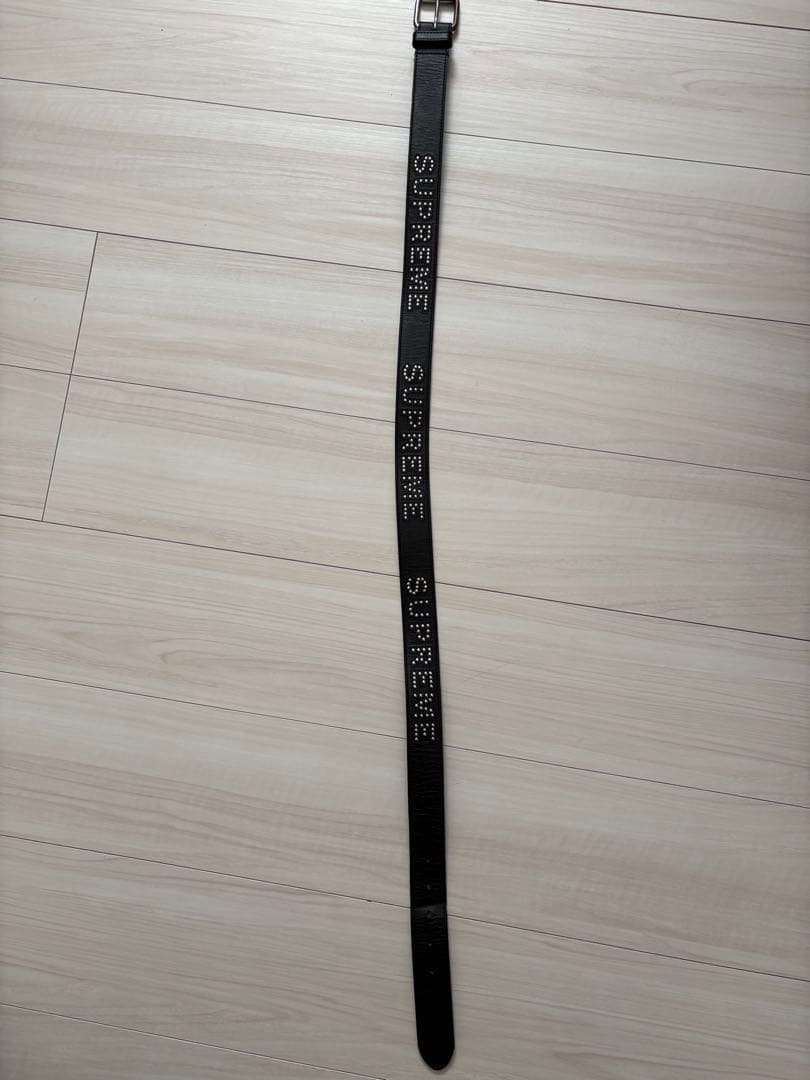 Supreme Studded Logo Belt スタッズ ロゴ ベルトS/M