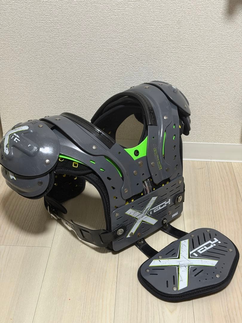 XTECH アメリカンフットボール ショルダーパッドSS Small