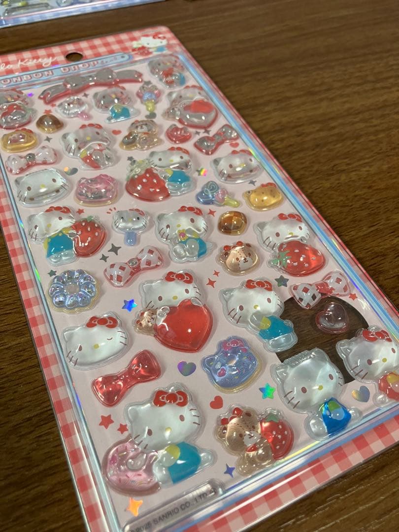 【正規品】サンリオ ボンボンドロップシール 第二弾　8枚コンプリートセット