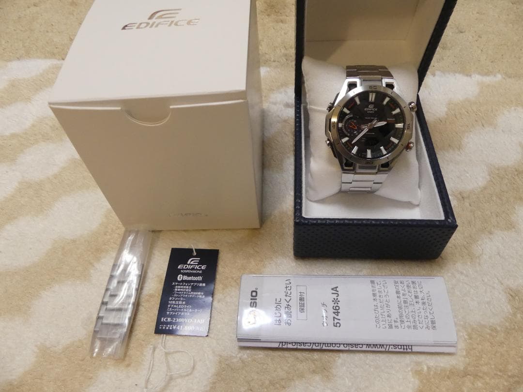 テ*ポ様 【新品・未使用】EDIFICE新商品!!『ECB-2300YD-1AJ