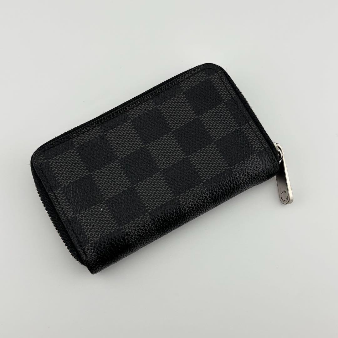 【美品】ルイヴィトン ダミエグラフィット ジッピーパース ケース
