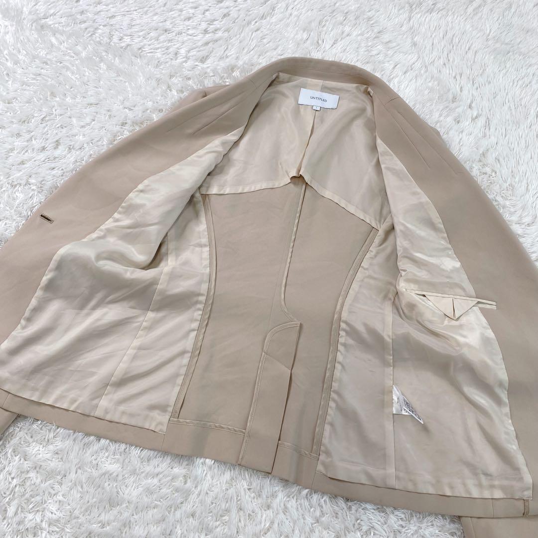 美品✨ アンタイトル パンツ スーツ セットアップ 洗える 近年モデル