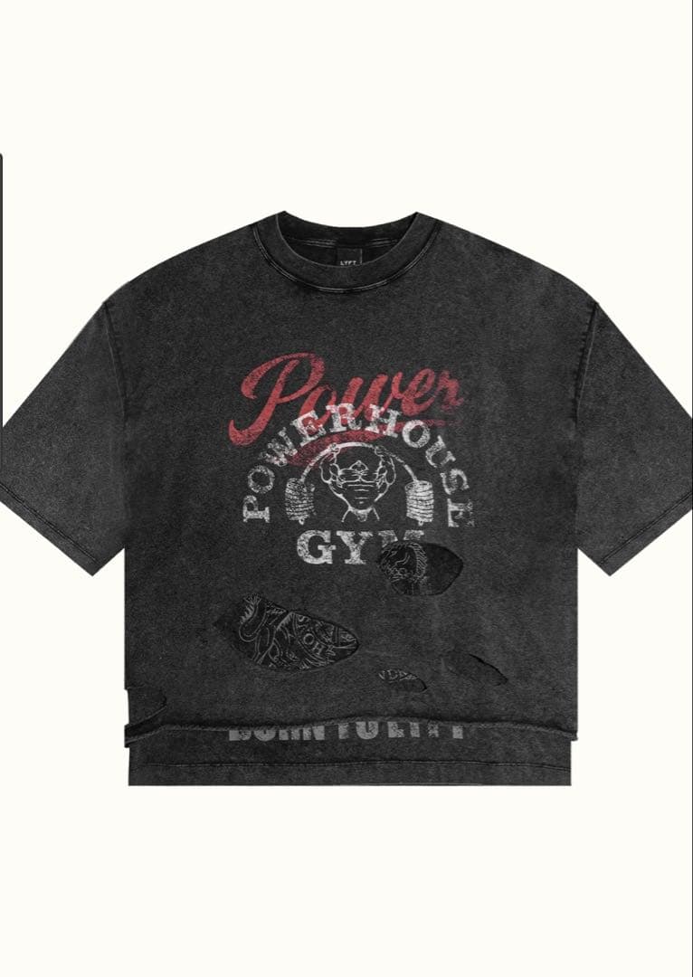 LÝFT × POWER HOUSE GYM LAYERED T-SHIRT