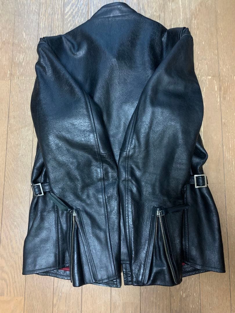 アヴィレックス AVIREX シングル レザー ライダース ブラック L