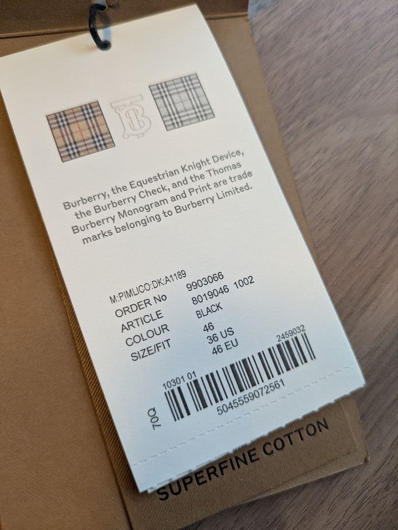 BURBERRY ステンカラーコート PIMLICO 46