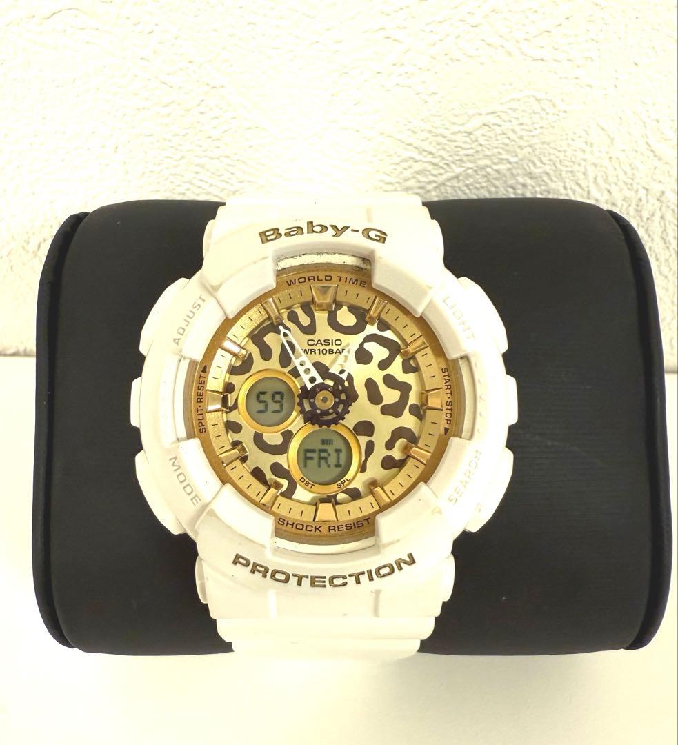 レオパード　BA-120 baby-G ゴールド　ヒョウ柄　激レア　稼動品