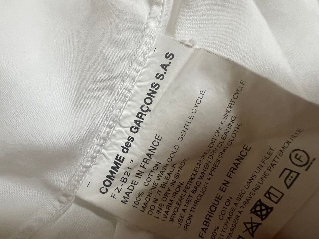 COMME des GARÇONS shirt 丸襟