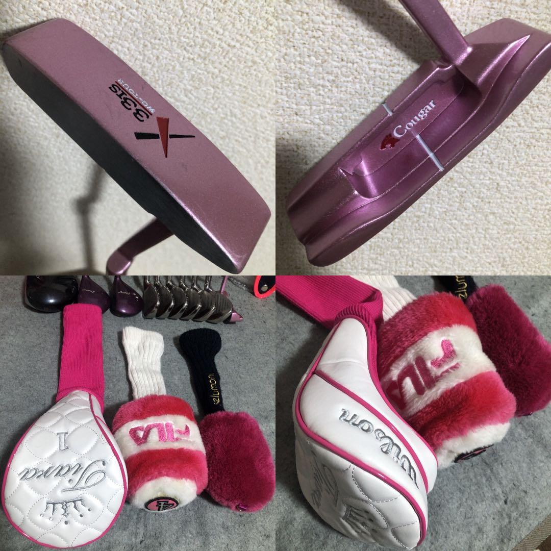 入手困難 レフティ レディース 完璧なゴルフセット キャロウェイ ミズノ クーガ