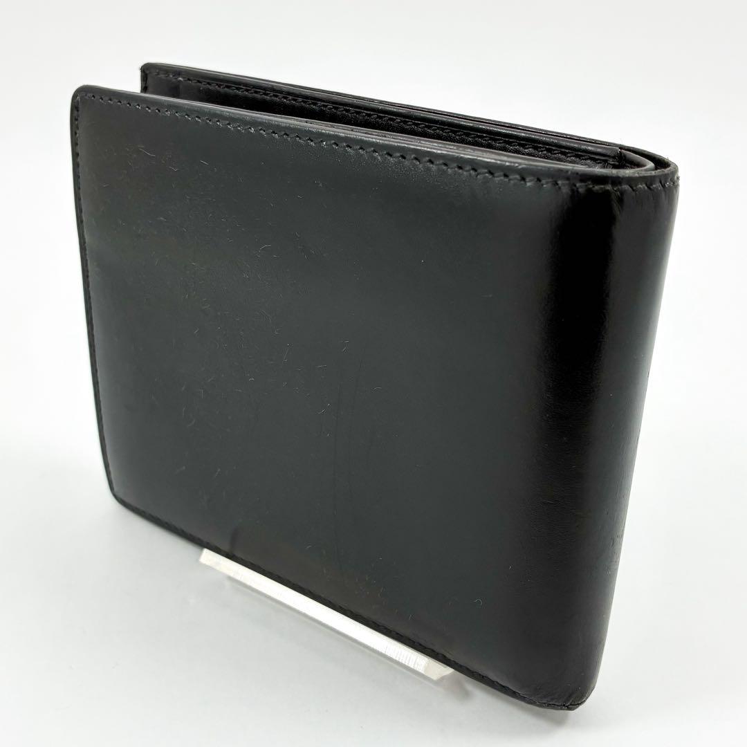 K*K様 Dunhill ダンヒル 二つ折り 財布 ウォレット 黒 ブラック レ