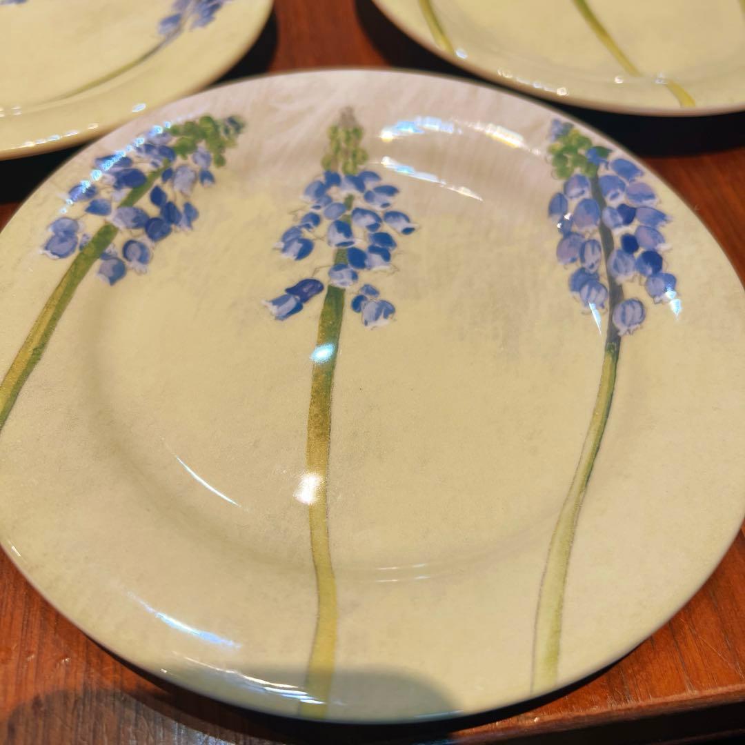 【新品美品】フランス製　ジアン　Aliceプレート　3枚