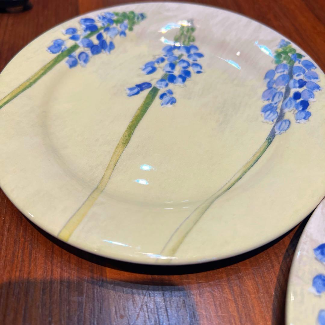 【新品美品】フランス製　ジアン　Aliceプレート　3枚