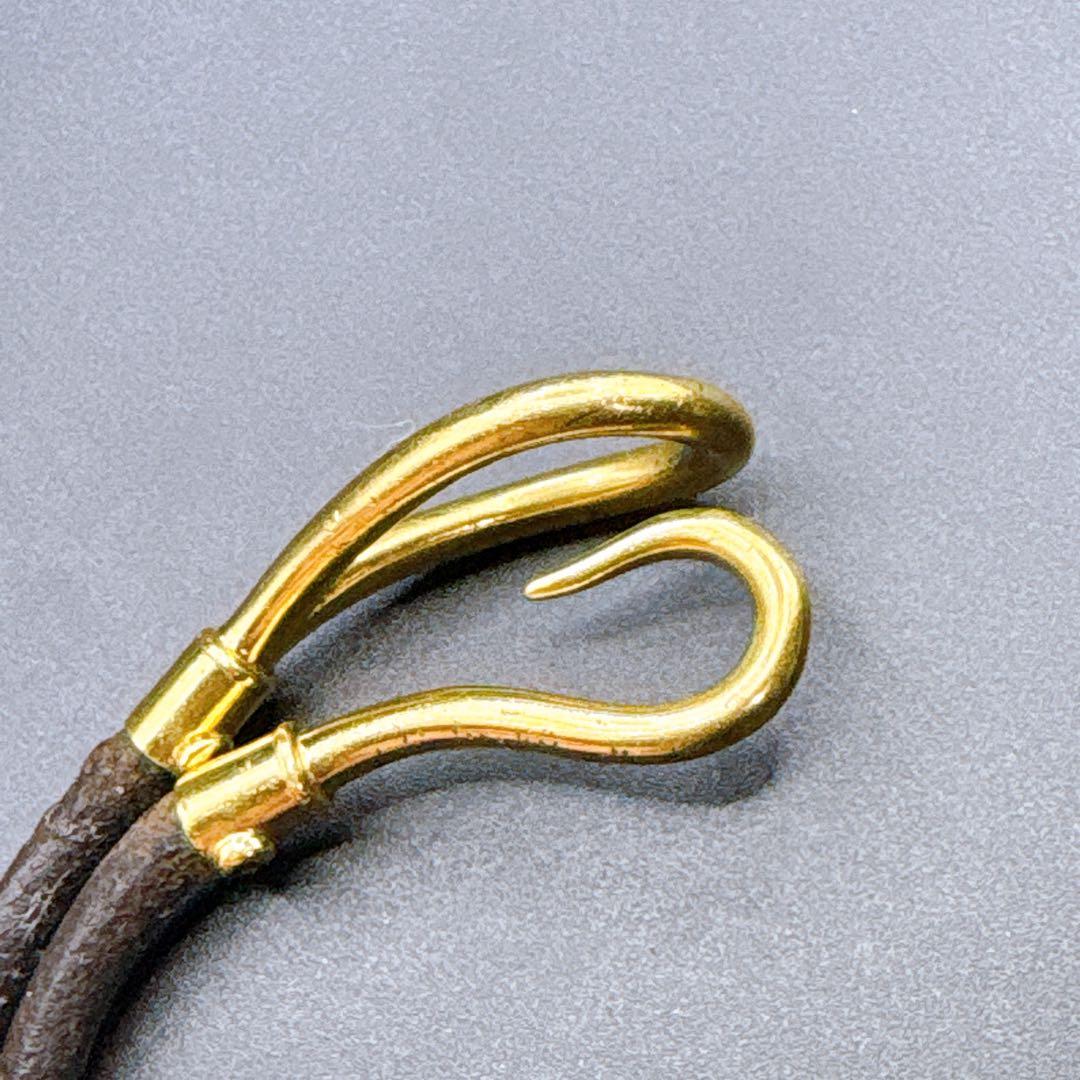 エルメス HERMES チョーカージャンボダークブラウンJUMBOブレスレット✧