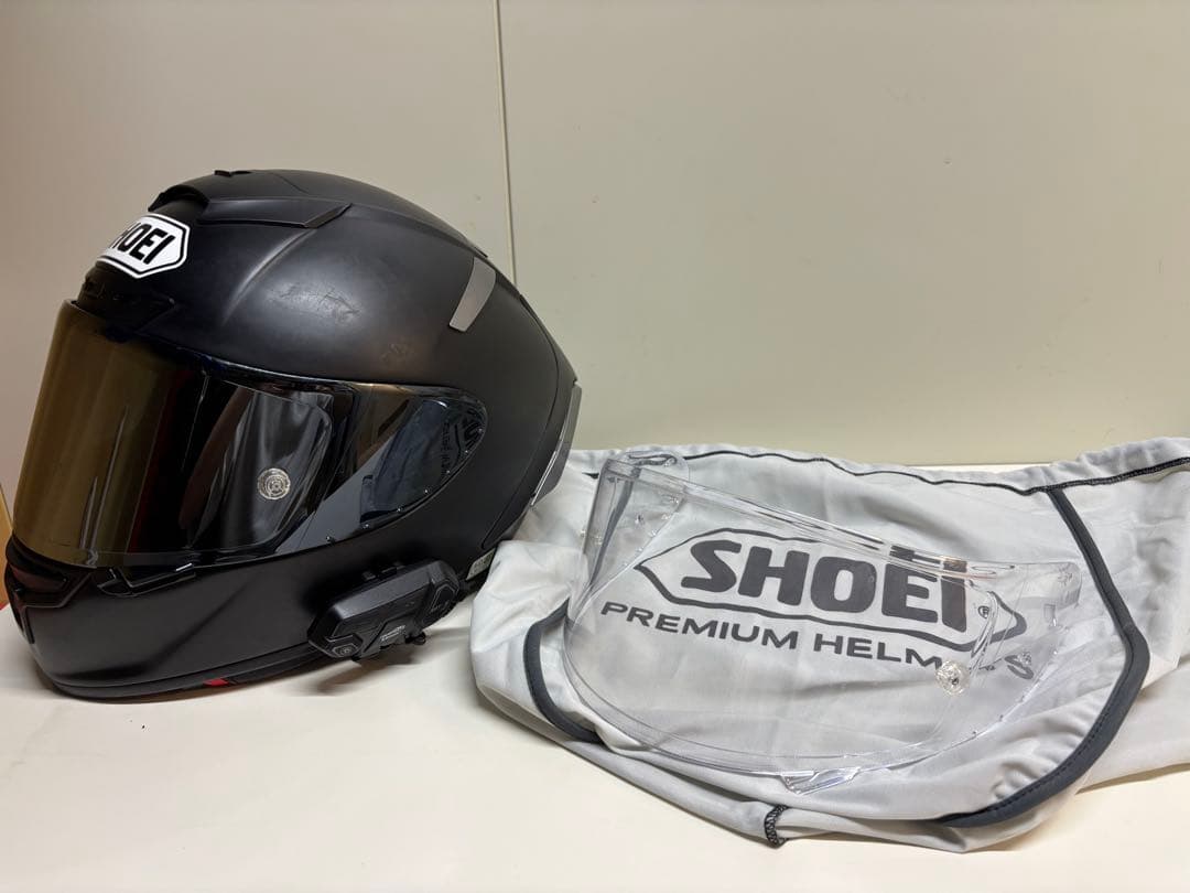 SHOEI X-Fourteen マットブラック フルフェイスヘルメットSサイズ