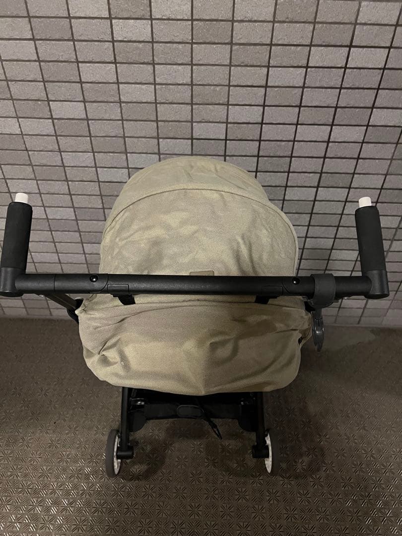 美品　サイベックス　リベル　ベビーカー　クラシックベージュ　専用バンパーバー付き