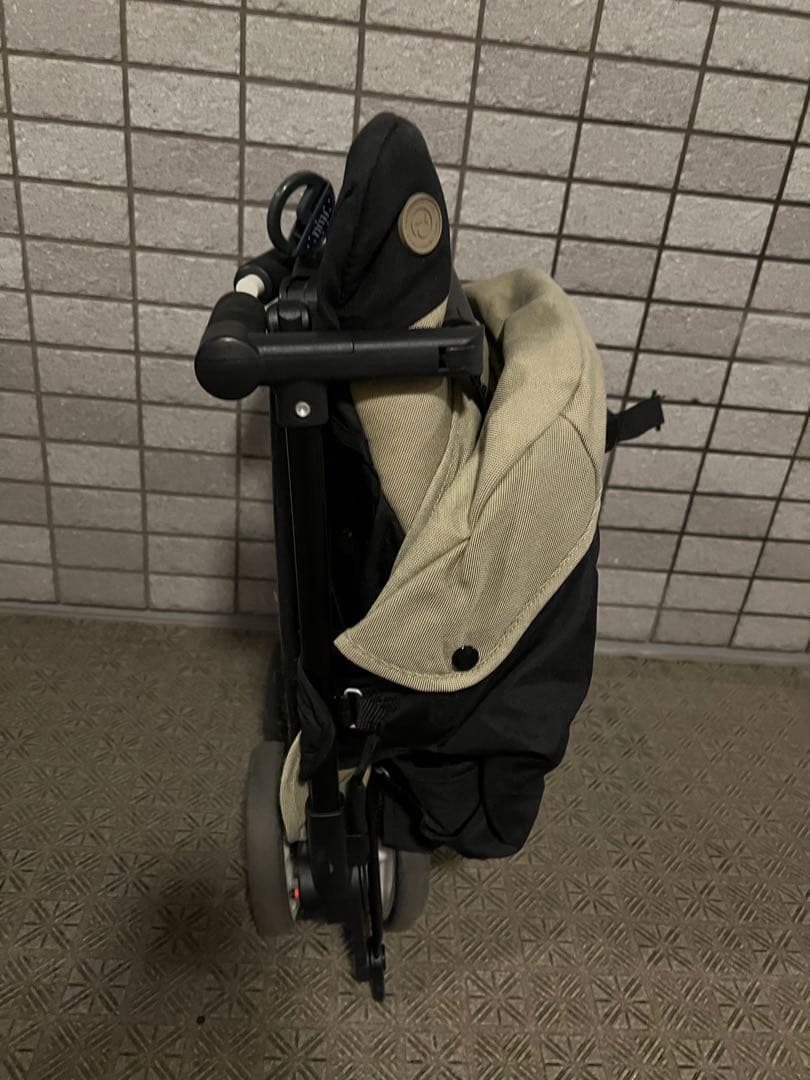 美品　サイベックス　リベル　ベビーカー　クラシックベージュ　専用バンパーバー付き