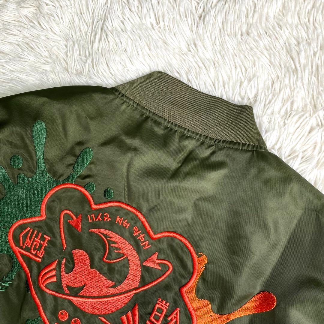 美品✨Nintendo サーモンラン ジャケット スプラトゥーン3 XL カーキ