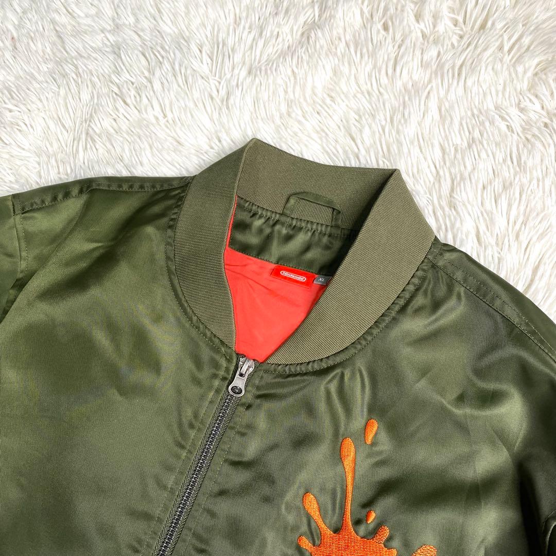 美品✨Nintendo サーモンラン ジャケット スプラトゥーン3 XL カーキ