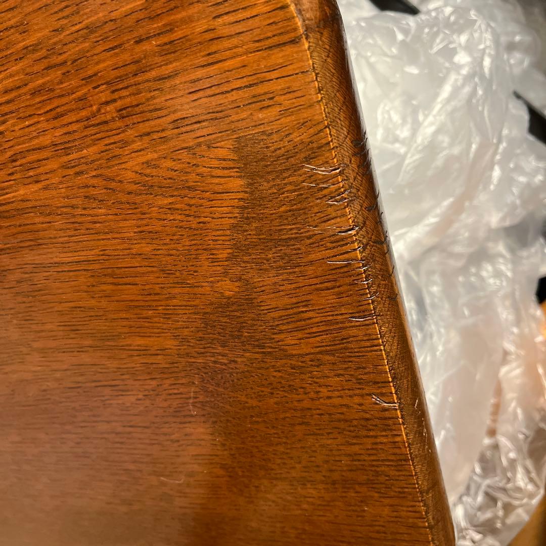 NH338ヴィンテージ オーク　１６角　ダッチカントリーダイニングテーブル