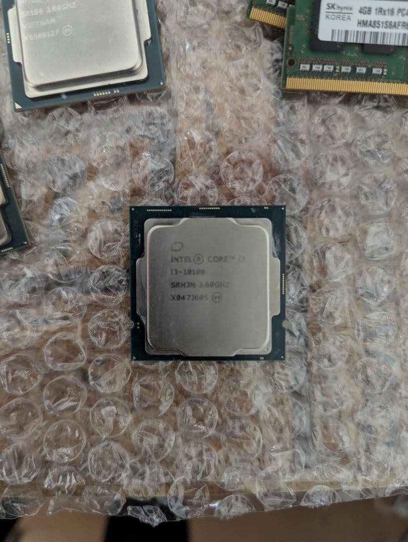 Intel cpuセット