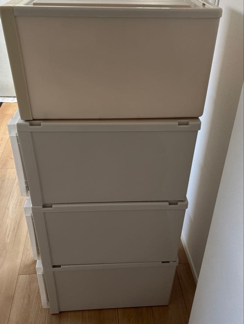 天馬フィッツケース　クローゼット　収納　衣装ケース4点セット