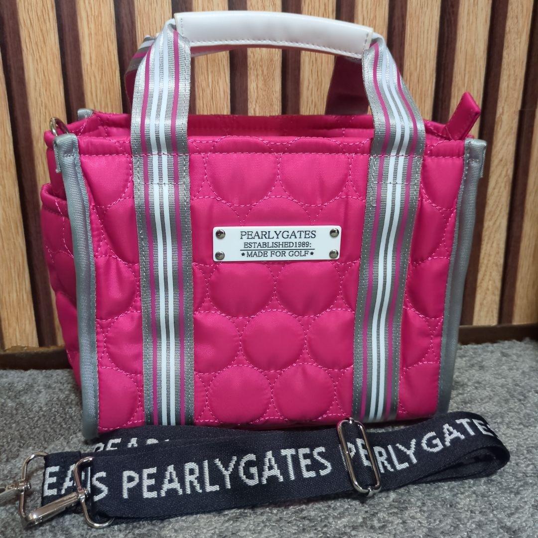 PEARLY GATES ゴルフバッグ ピンクほぼ新品✨