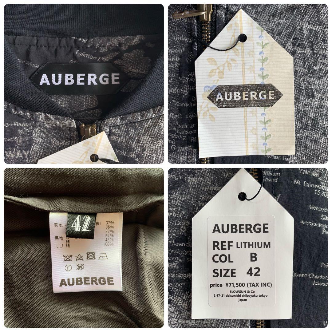 黒42【AUBERGE】LITHIUM／新品タグ付／送料込