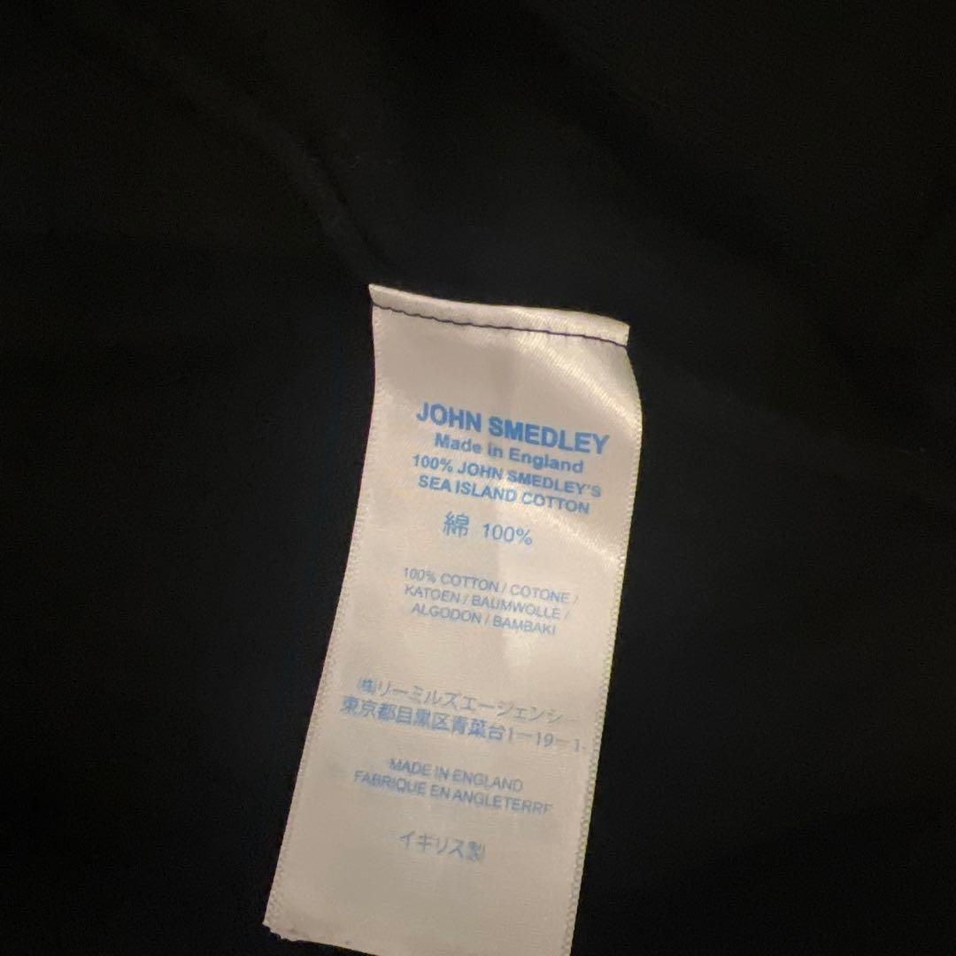 JOHN SMEDLEY ブラックカーディガン M