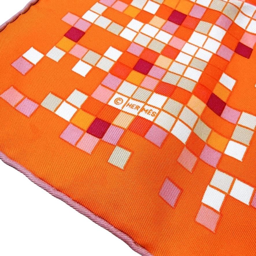 ◇エルメス◇カレ90/シルク/MOSAIQUE AU 24/モザイク/タグ付