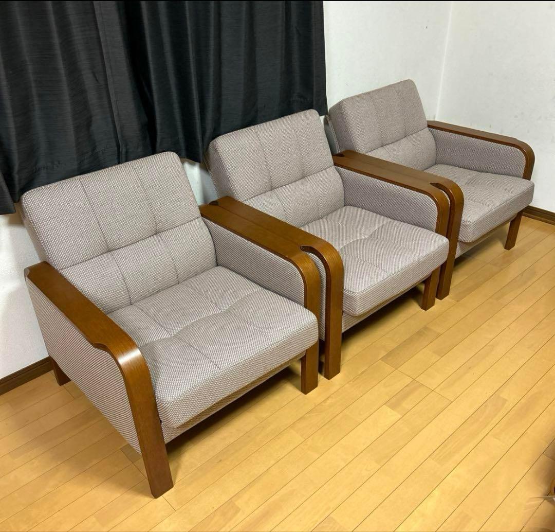 天童木工のイージーチェア1脚③