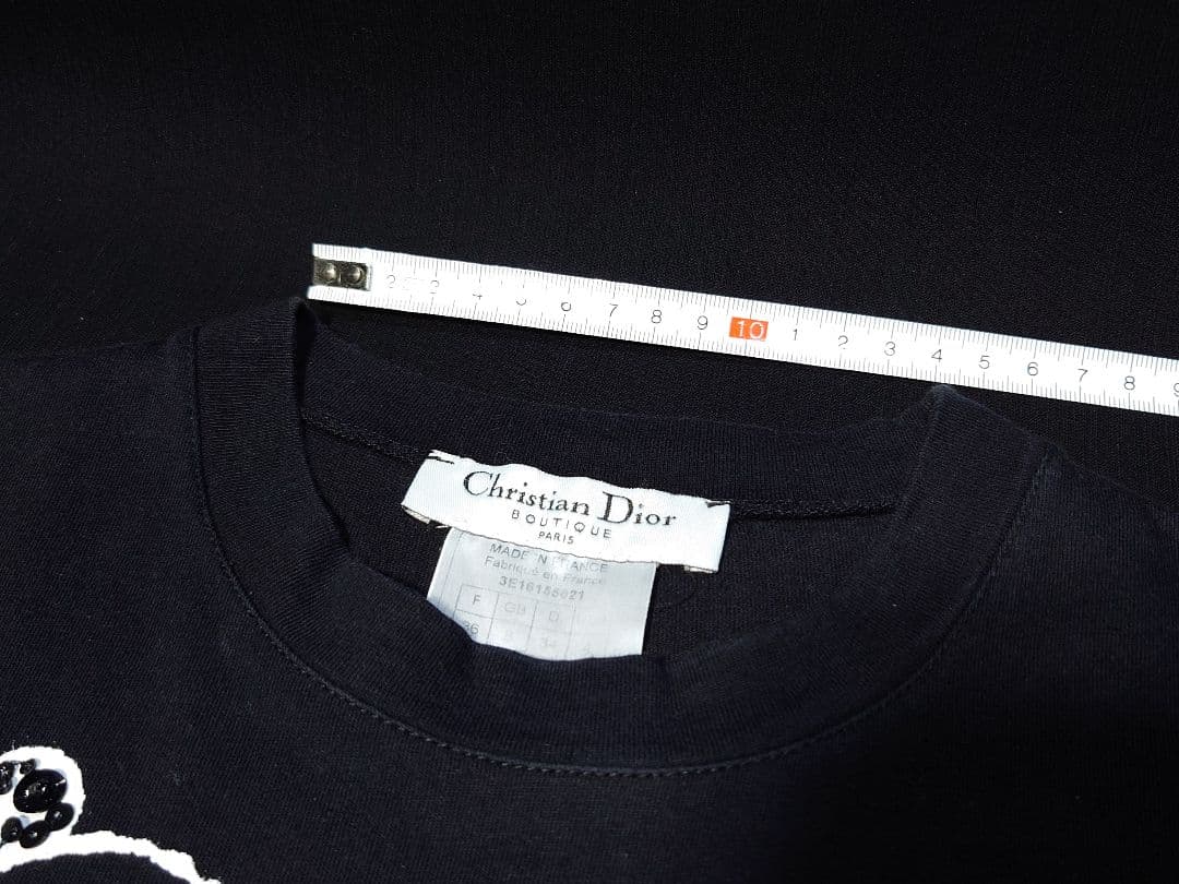 【レア】Christian Dior ガリアーノ期 スパンコールTシャツ