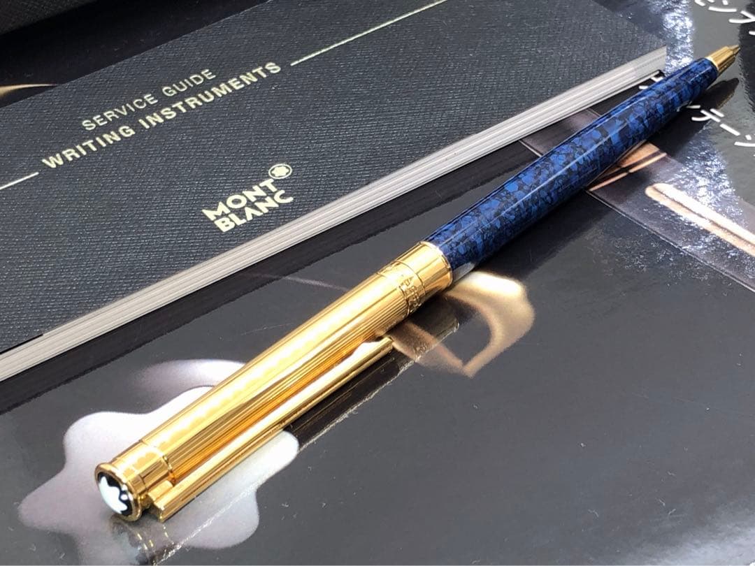 ⭐️幸運を引き寄せるラピス・デザイン⭐️モンブラン・ノブレス・ドゥエ⭐️未使用逸品⭐️