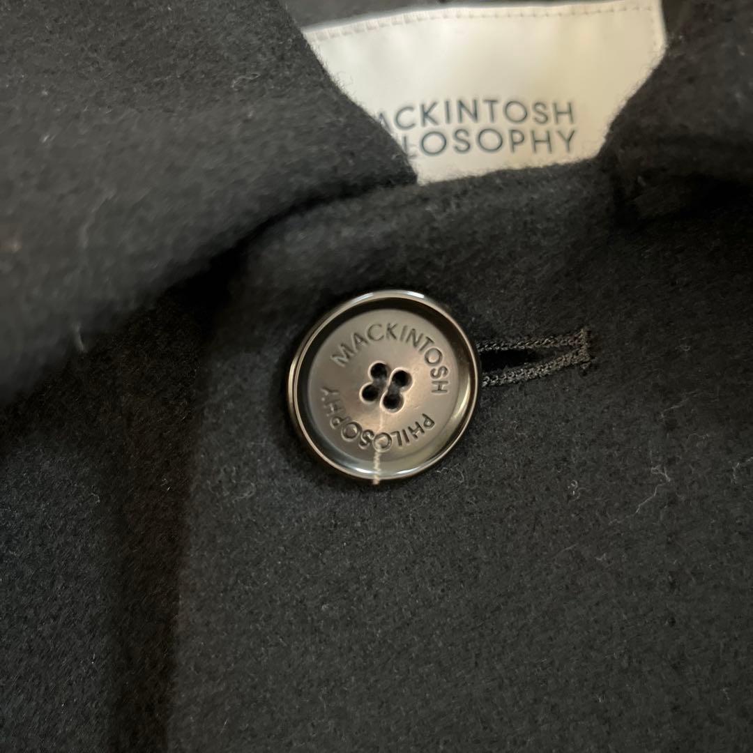 MACKINTOSH PHILOSOPHY ステンカラーコート ブラック